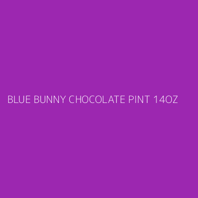 Product BLUE BUNNY CHOCOLATE PINT 14OZ