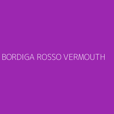 Product BORDIGA ROSSO VERMOUTH