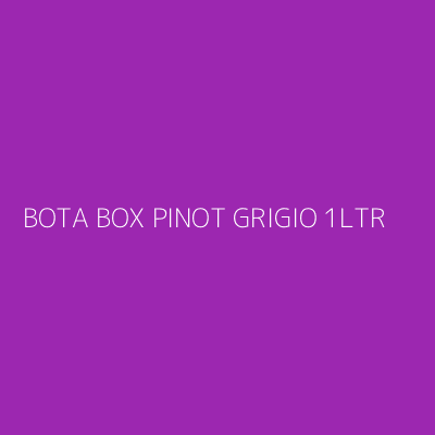 Product BOTA BOX PINOT GRIGIO 1LTR