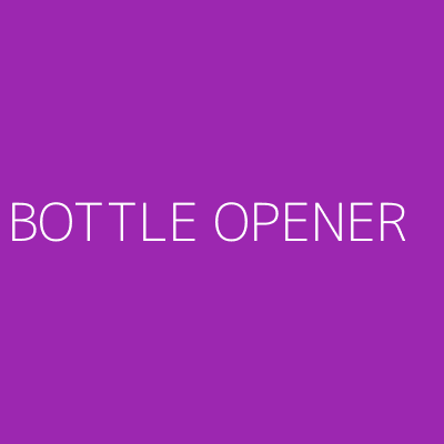 Product BOTTLE OPENER