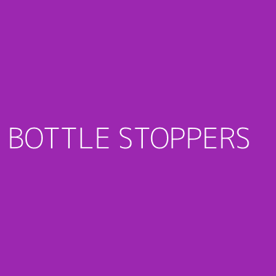 Product BOTTLE STOPPERS