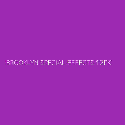 Product BROOKLYN SPECIAL EFFECTS 12PK