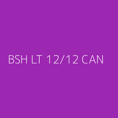 Product BSH LT 12/12 CAN