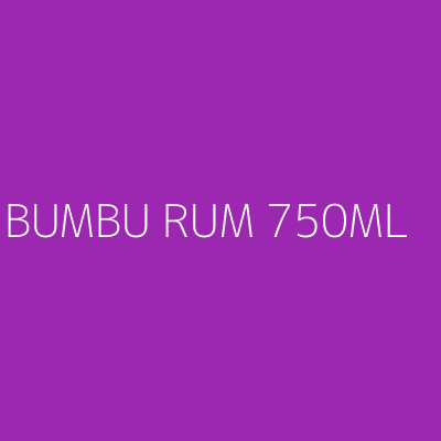 Product BUMBU RUM 750ML