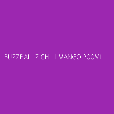 Product BUZZBALLZ CHILI MANGO 200ML