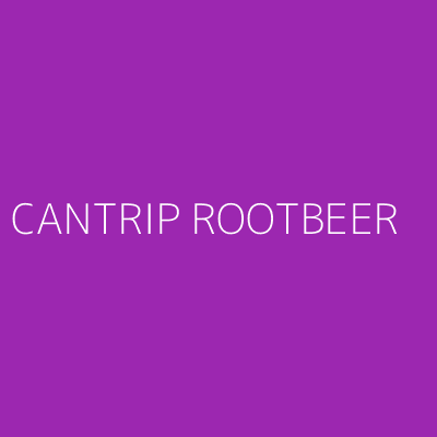 Product CANTRIP ROOTBEER