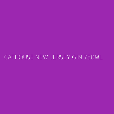 Product CATHOUSE NEW JERSEY GIN 750ML