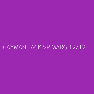 Product CAYMAN JACK VP MARG 12/12