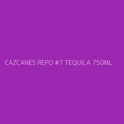 Product CAZCANES REPO #7 TEQUILA 750ML