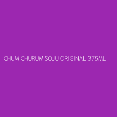Product CHUM CHURUM SOJU ORIGINAL 375ML