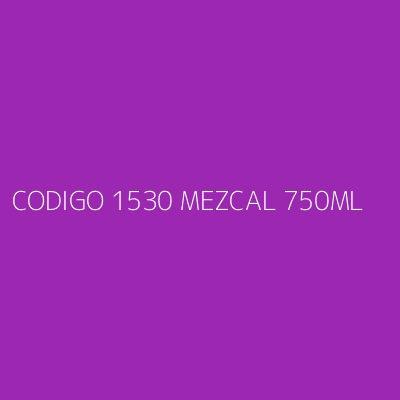 Product CODIGO 1530 MEZCAL 750ML