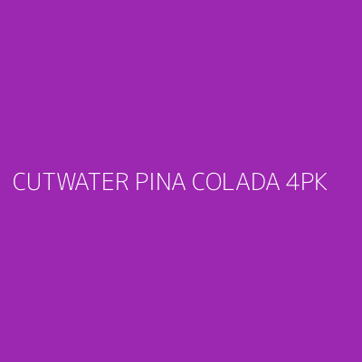 Product CUTWATER PINA COLADA 4PK