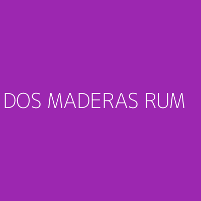 Product DOS MADERAS RUM