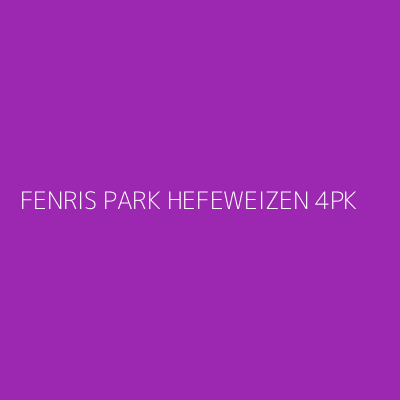 Product FENRIS PARK HEFEWEIZEN 4PK