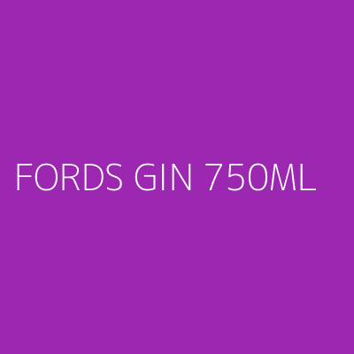 Product FORDS GIN 750ML