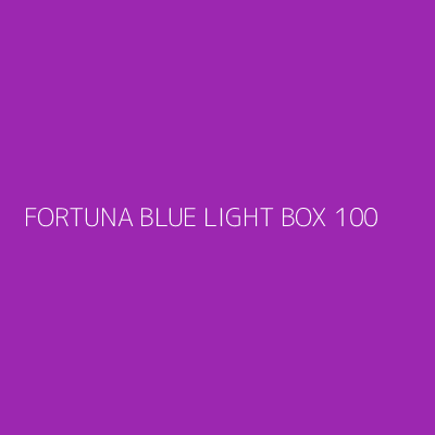 Product FORTUNA BLUE LIGHT BOX 100 