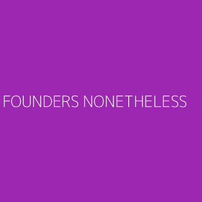 Product FOUNDERS NONETHELESS