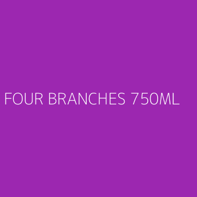 Product FOUR BRANCHES 750ML