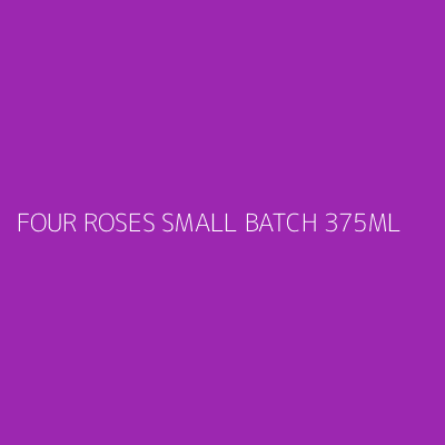 Product FOUR ROSES SMALL BATCH 375ML