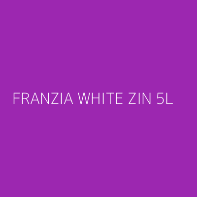 Product FRANZIA WHITE ZIN 5L