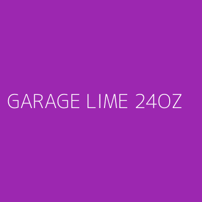 Product GARAGE LIME 24OZ
