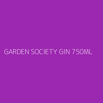 Product GARDEN SOCIETY GIN 750ML