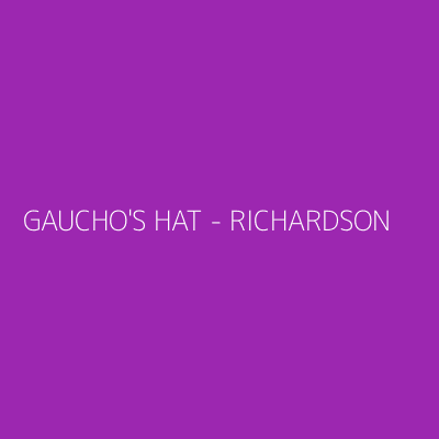 Product GAUCHO'S HAT - RICHARDSON