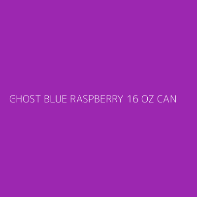 Product GHOST BLUE RASPBERRY 16 OZ CAN