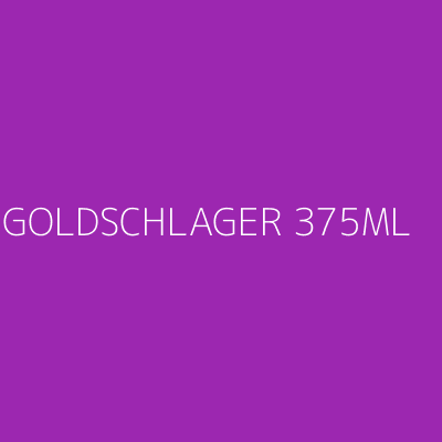 Product GOLDSCHLAGER 375ML