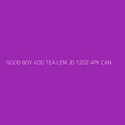 Product GOOD BOY VOD TEA LEM JD 120Z 4PK CAN
