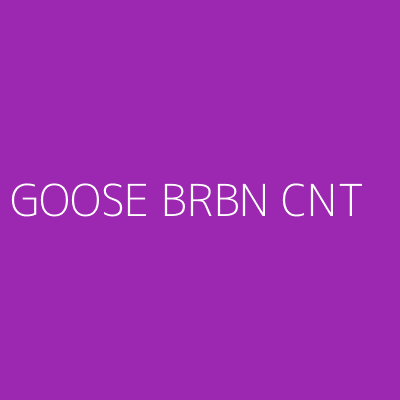 Product GOOSE BRBN CNT