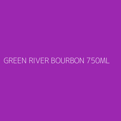 Product GREEN RIVER BOURBON 750ML