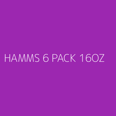 Product HAMMS 6 PACK 16OZ