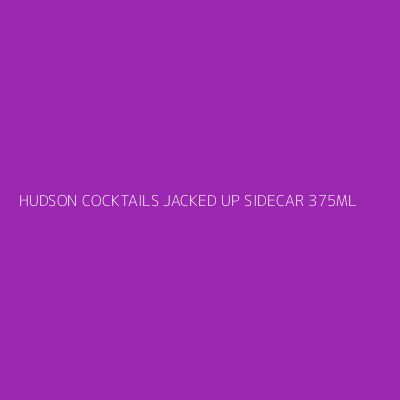 Product HUDSON COCKTAILS JACKED UP SIDECAR 375ML