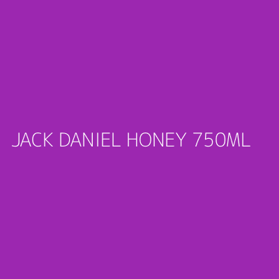 Product JACK DANIEL HONEY 750ML