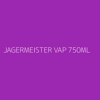 Product JAGERMEISTER VAP 750ML