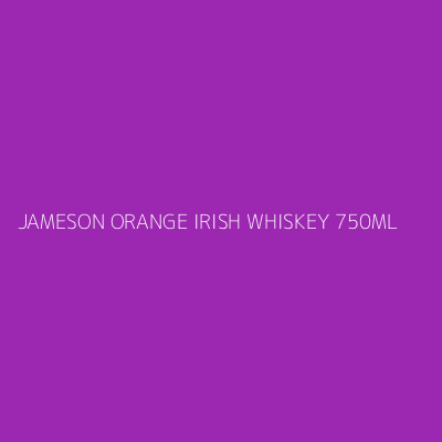 Product JAMESON ORANGE IRISH WHISKEY 750ML