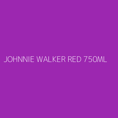 Product JOHNNIE WALKER RED 750ML