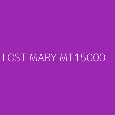 Product LOST MARY MT15000