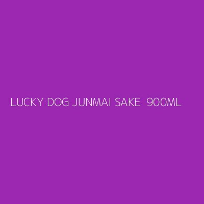 Product LUCKY DOG JUNMAI SAKE  900ML