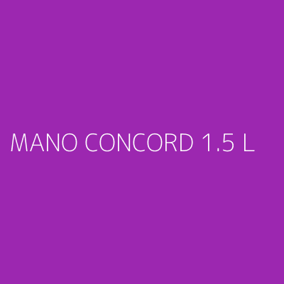 Product MANO CONCORD 1.5 L