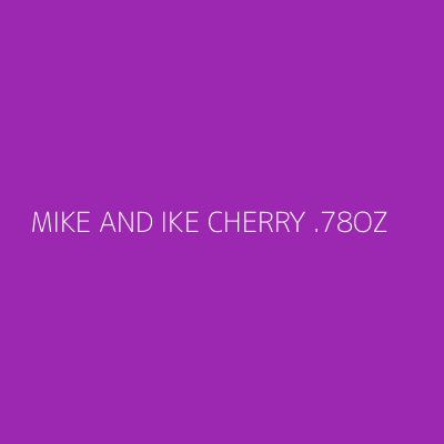 Product MIKE AND IKE CHERRY .78OZ