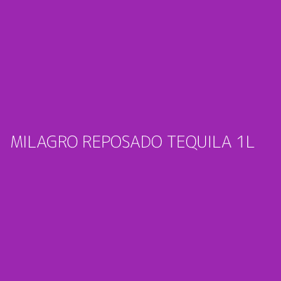 Product MILAGRO REPOSADO TEQUILA 1L