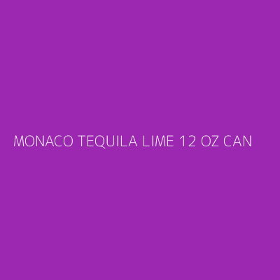 Product MONACO TEQUILA LIME 12 OZ CAN