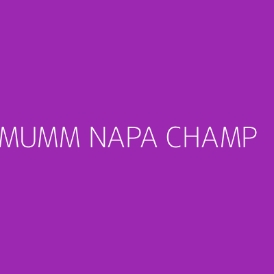 Product MUMM NAPA CHAMP