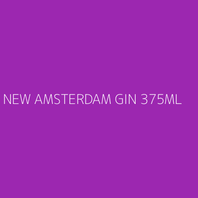 Product NEW AMSTERDAM GIN 375ML