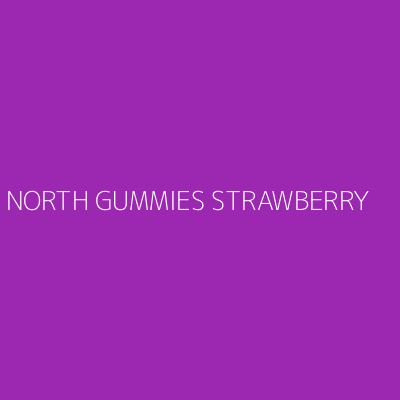 Product NORTH GUMMIES STRAWBERRY