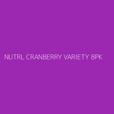 Product NUTRL CRANBERRY VARIETY 8PK