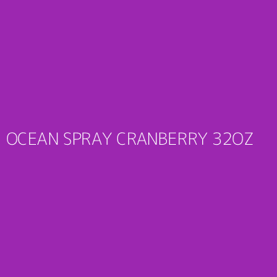 Product OCEAN SPRAY CRANBERRY 32OZ