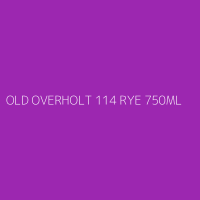 Product OLD OVERHOLT 114 RYE 750ML